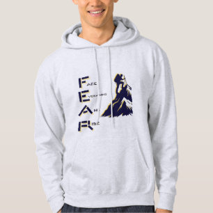 Moletom FEAR (Enfrente Tudo E Supere)
