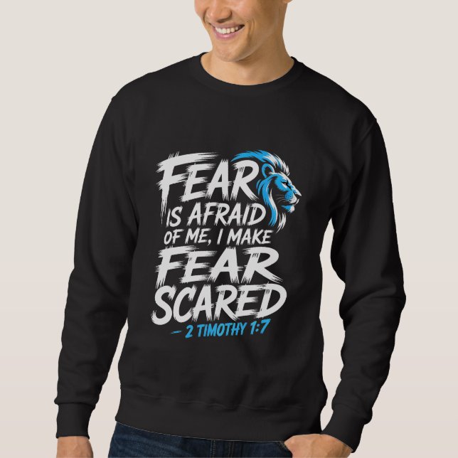 Moletom Fear Is Afraid of Me (Frente)