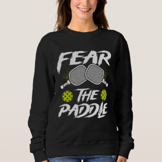 Moletom Fear The Paddle Backprint  Pickleball