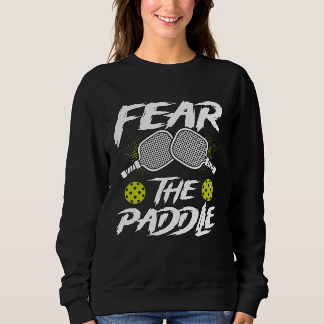 Moletom Fear The Paddle Backprint  Pickleball (Frente)