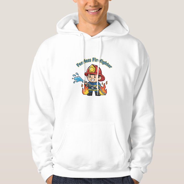 Moletom Fearless Firefighter – Everyday Hero Tee (Frente)