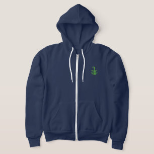 Moletom Fecha o zíper(Navy Vivid)