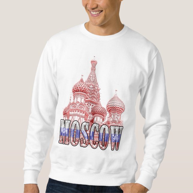 Moletom Federação Russa de Moscou (Frente)