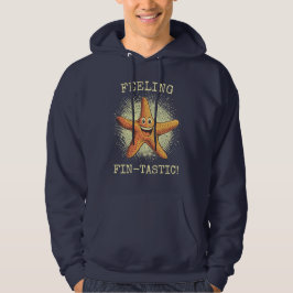 Moletom Feeling Fin-Tastic! - Retro Starfish Hoodie