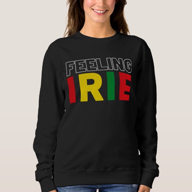 Moletom Feeling Irie Rastafari Clothing Jamaica Souvenir R (Frente)