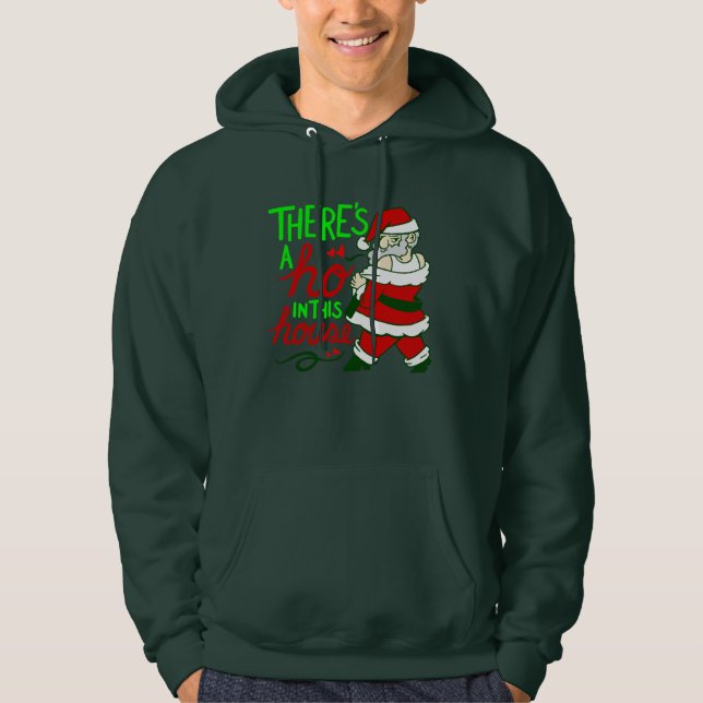 Moletom feio natal santa claus ho (Frente)