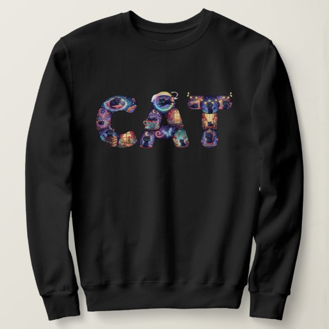 Moletom Feito de Gato  (Frente do Design)