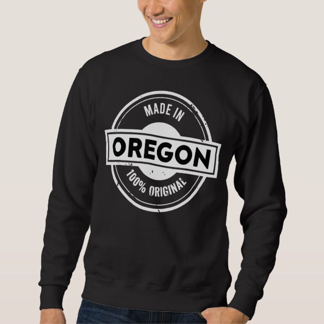 Moletom Feito em Oregon (Frente)