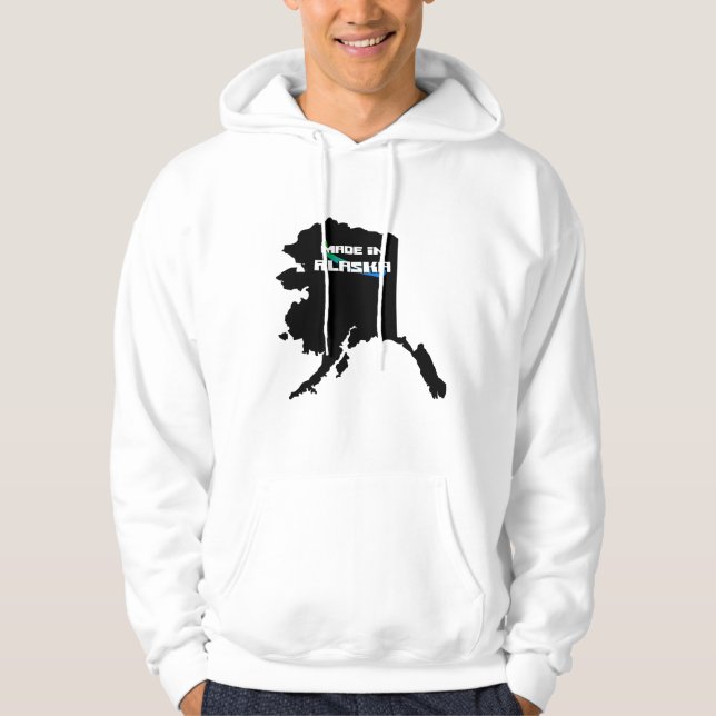 Moletom Feito no hoodie de Alaska (Frente)