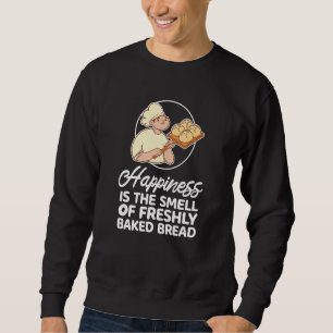 Moletom Felicidade É O Cheiro De Pão Fresco Fresco
