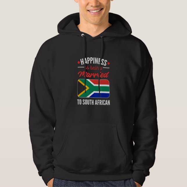 Moletom Felicidade Está Sendo Casada Com Um Sul-Africano (Frente)