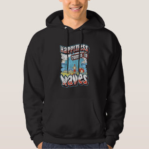 Moletom Felicidade vem nas ondas surfando no Oceano de Ver