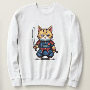 Moletom Feline Samurai Warrior