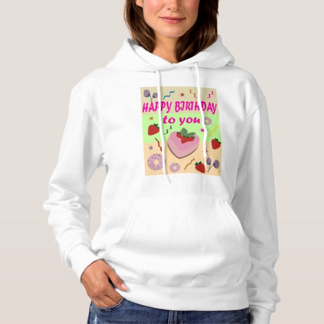 Moletom Feliz aniversário (Frente)