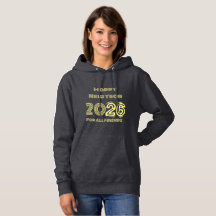 Feliz Ano Novo 2024 Capuz Sweatshirt