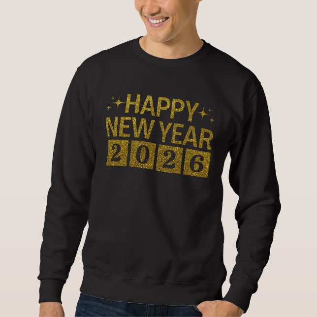 Moletom Feliz Ano Novo 2026 (Frente)