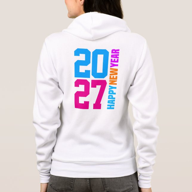 Moletom Feliz Ano Novo 2027 (Verso)