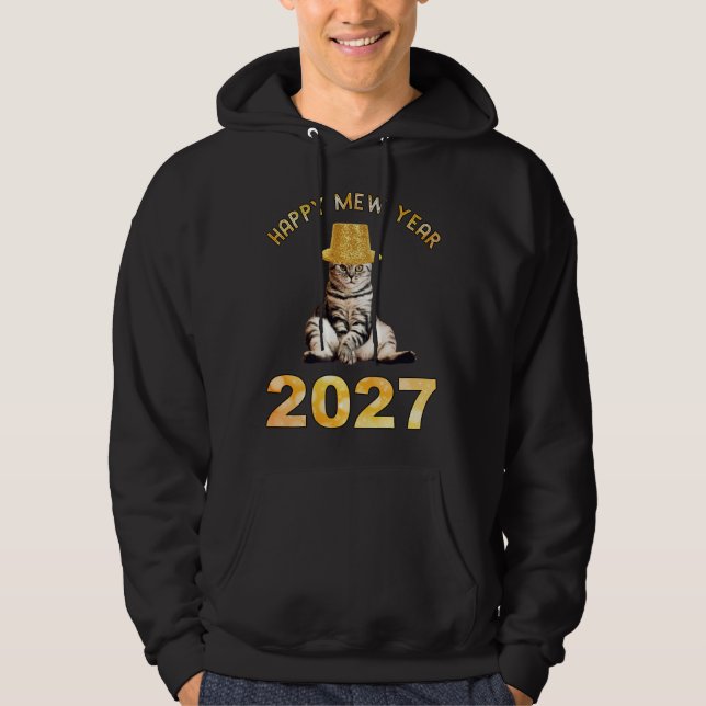 Moletom Feliz Ano Novo Mew 2027 (Frente)