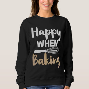 Moletom Feliz Ao Banhar Cozinhar Baking Baker 1