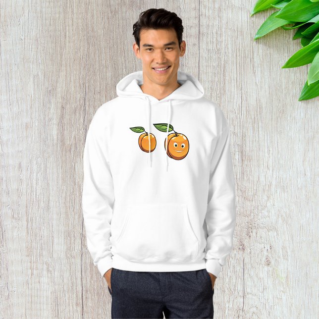 Moletom Feliz Apricot Mens Hoodie (Criador carregado)