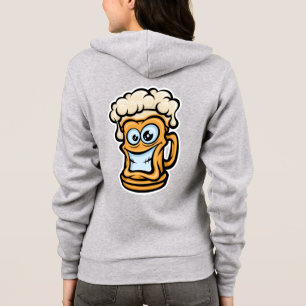 Moletom Feliz Cama De Cerveja, Ilustração Engraçada