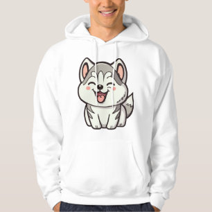 Moletom Feliz cão siberiano