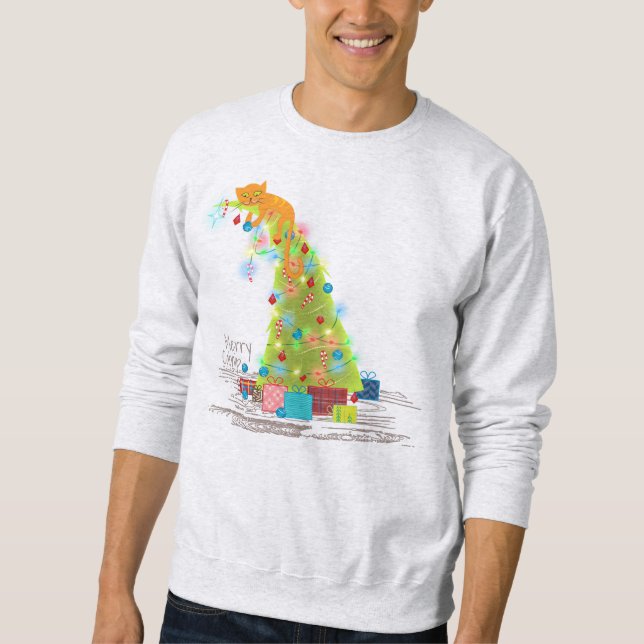 Moletom Feliz Catmas (Frente)