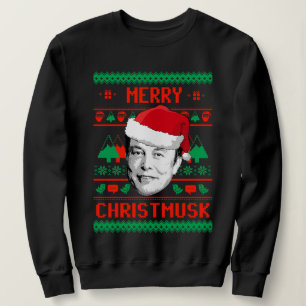 Moletom Feliz Christmusk UGLY CHRISTMAS SWEATER
