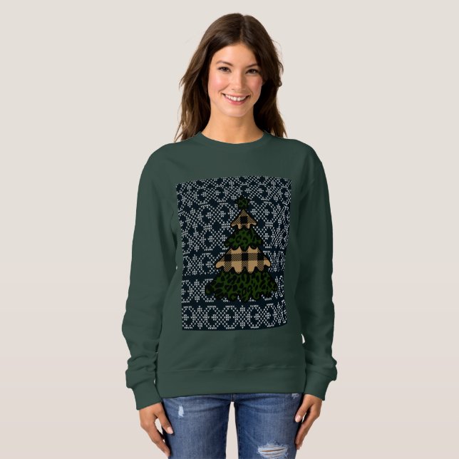 Moletom Feliz Cristã Trendy Women's (Frente Completa)
