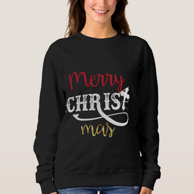 Moletom Feliz Cristo Mas (Frente)