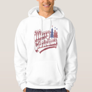 Moletom Feliz Design de Natal do Retro Holiday