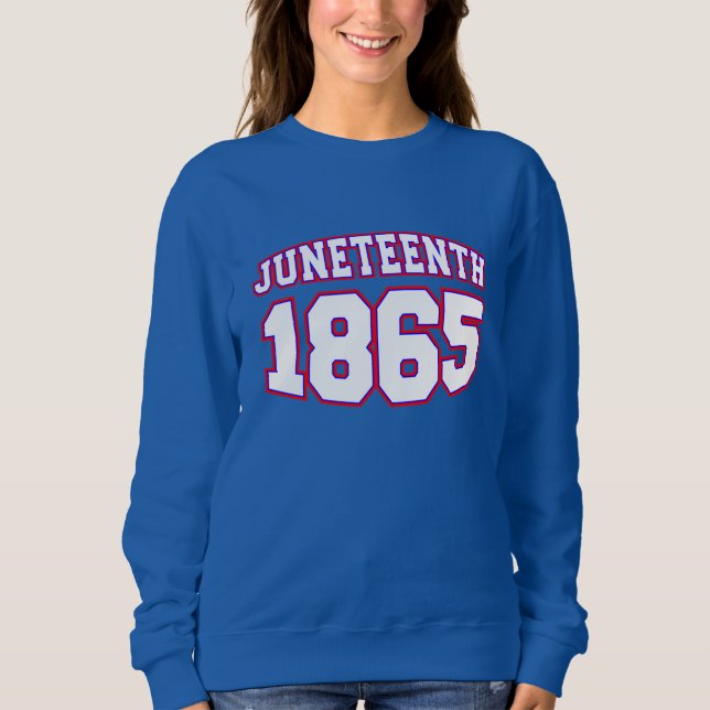 Moletom feliz dia 18 de junho de 1865 (Frente)