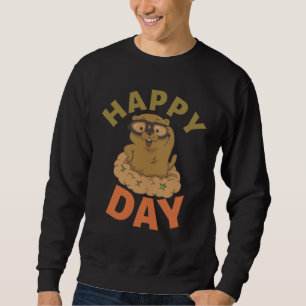Moletom Feliz Dia da Marmota