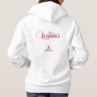 Moletom feliz dia das mulheres 2026 hoodies celebração