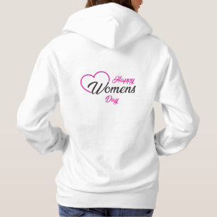 Moletom feliz dia das mulheres 2026 hoodies celebração