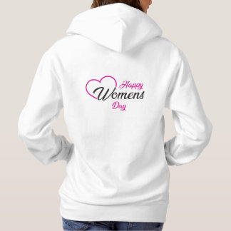 Moletom feliz dia das mulheres 2026 hoodies celebração