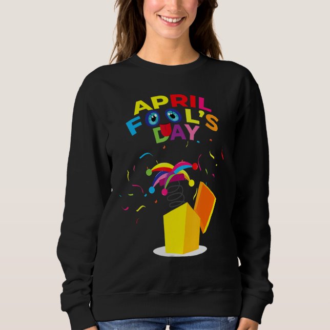 Moletom Feliz dia de abril Tee April Fools Dia 2022 Jo (Frente)