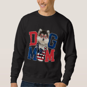 Moletom Feliz Dia de as mães Cachorro Mãe Cachorro Mãe Ame