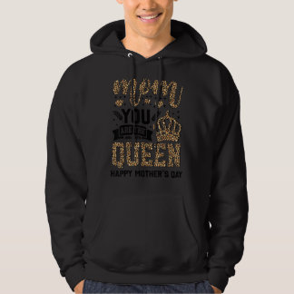 Moletom Feliz Dia de as mães Mãe Você É A Rainha Leopardo 