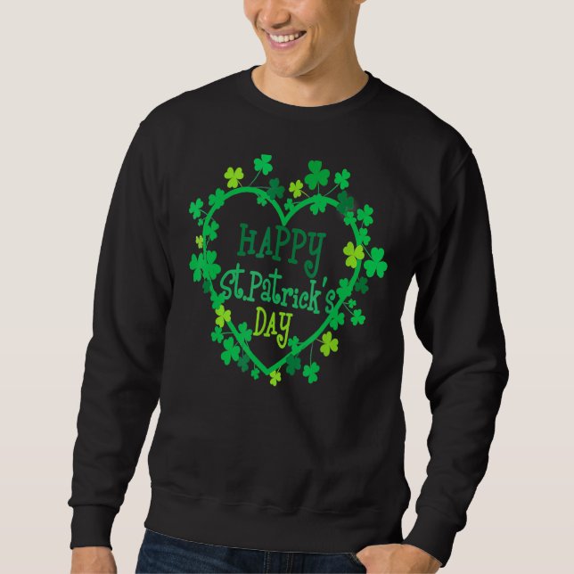 Moletom Feliz Dia de São Patrício Funny Saint Patrick Iris (Frente)