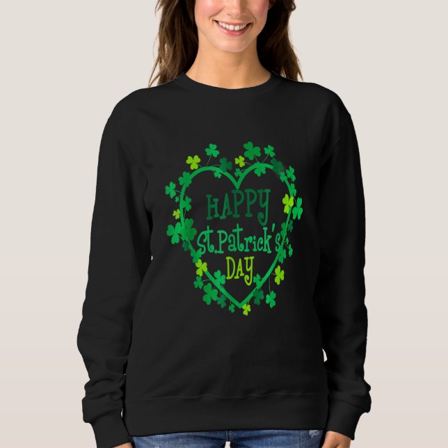 Moletom Feliz Dia de São Patrício Funny Saint Patrick Iris (Frente)