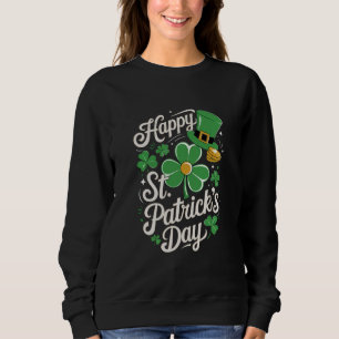 Moletom Feliz Dia de São Patrício Patrimônio Irlandês St P