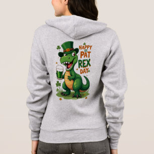 Moletom Feliz Dia de St. Pat-Rex – T-Rex Engraçado do Dia