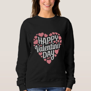 Moletom Feliz Dia dos Namorados Divertido Coração Amor Dia