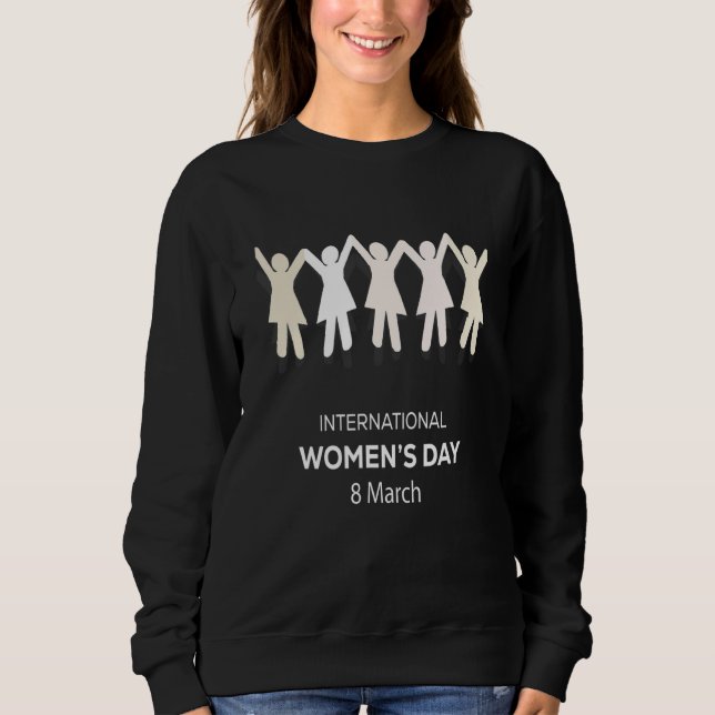 Moletom Feliz Dia Internacional das Mulheres 2022 3 (Frente)