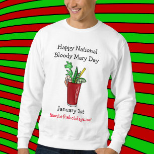 Moletom Feliz Dia Nacional Sangrento da Mary Dia 1 de jane