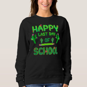 Moletom Feliz Dia Passado De Estudantes De Cactus Doces