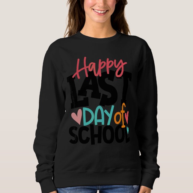Moletom Feliz Dia Passado De Estudantes E Professores Gi (Frente)