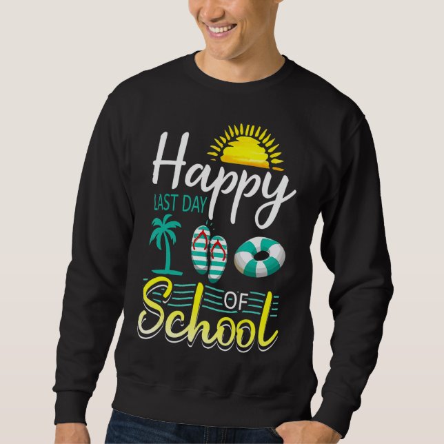 Moletom Feliz Dia Passado De Professora Estudante Verão Gr (Frente)