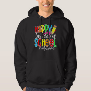 Moletom Feliz Dia Passado dos Óculos De Sol Da Escola Olá